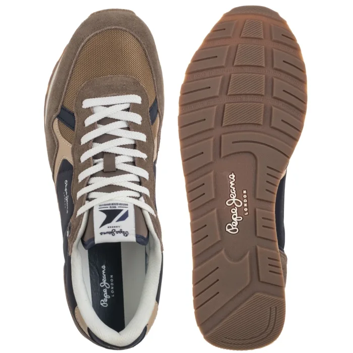 Buty Sportowe Pepe Jeans Brit Colors Mink Beige PMS400004 872 – zdjęcie 5