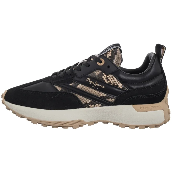 Sneakersy Pepe Jeans Lucky Fenix Black PLS600019 999 – zdjęcie 2