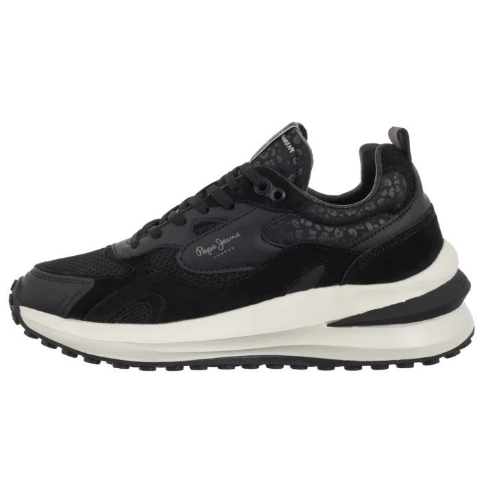 Sneakersy Pepe Jeans Winslow One Black PLS600012 999 – zdjęcie 2