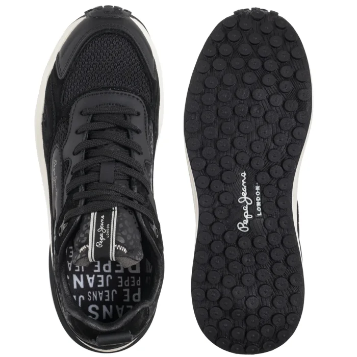 Sneakersy Pepe Jeans Winslow One Black PLS600012 999 – zdjęcie 5