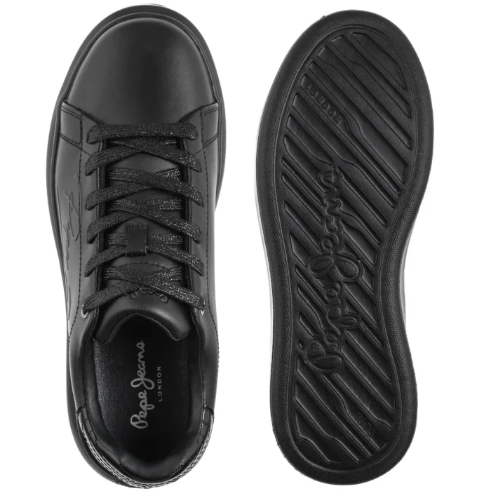 Sneakersy Pepe Jeans Yara Night Black PLS000003 999 – zdjęcie 5