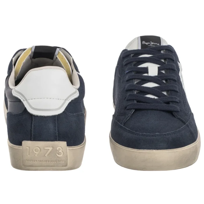 Sneakersy Pepe Jeans Lane Road Navy PMS300006 595 – zdjęcie 4