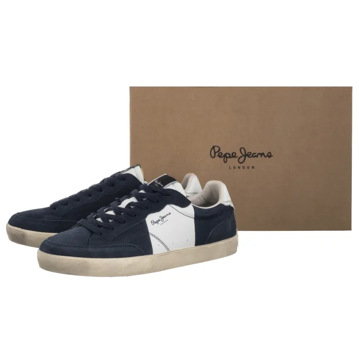 Sneakersy Pepe Jeans Lane Road Navy PMS300006 595 – zdjęcie 6