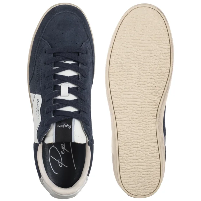 Sneakersy Pepe Jeans Lane Road Navy PMS300006 595 – zdjęcie 5