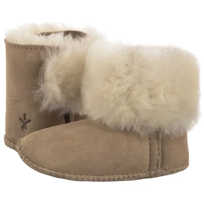 Trzewiki EMU Australia Baby Bootie Deluxe Sand B13256 – zdjęcie 1