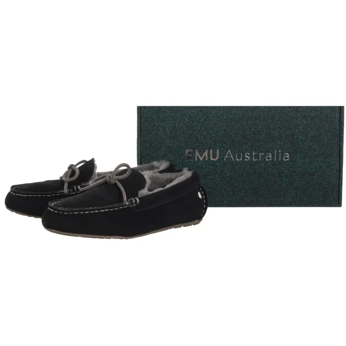 Mokasyny EMU Australia Sandrine Black W13211 – zdjęcie 6