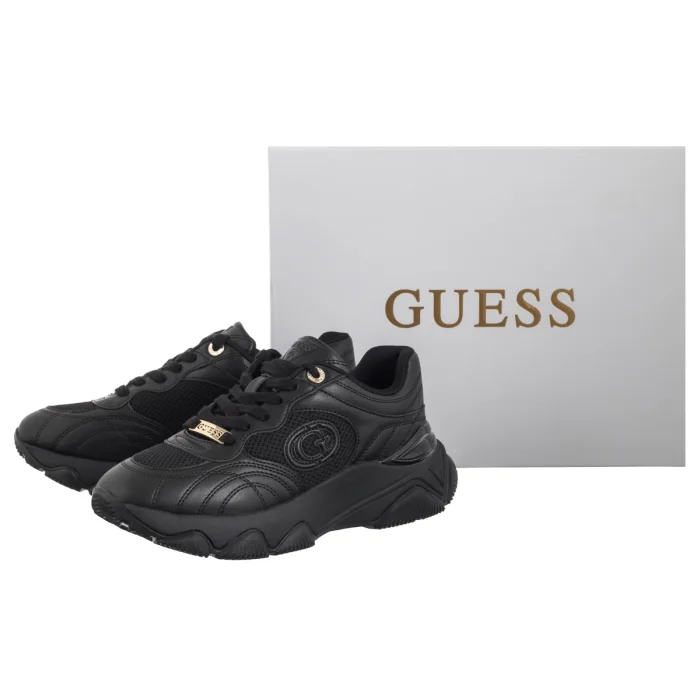 Sneakersy Guess Morriz FLFMRZ ELE12 Black  – zdjęcie 6