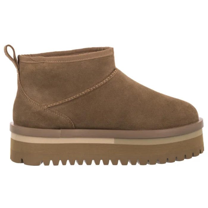 Śniegowce Tommy Hilfiger TJW Flatform Snow Boot Suede Bronze Twist EN0EN02841 RBH – zdjęcie 3