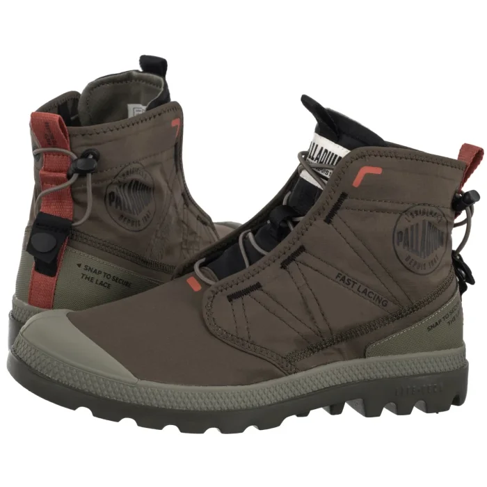 Trampki Palladium Pampa Travel Lite RS Olive Night 79104-309-M – zdjęcie 1