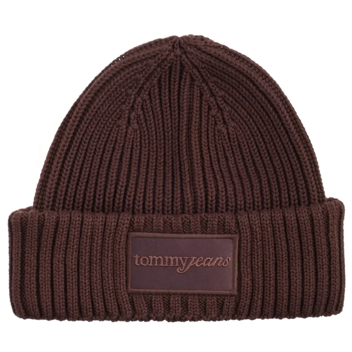 Czapka Tommy Hilfiger Tjw Script Beanie AW0AW17909 GS7 – zdjęcie 1
