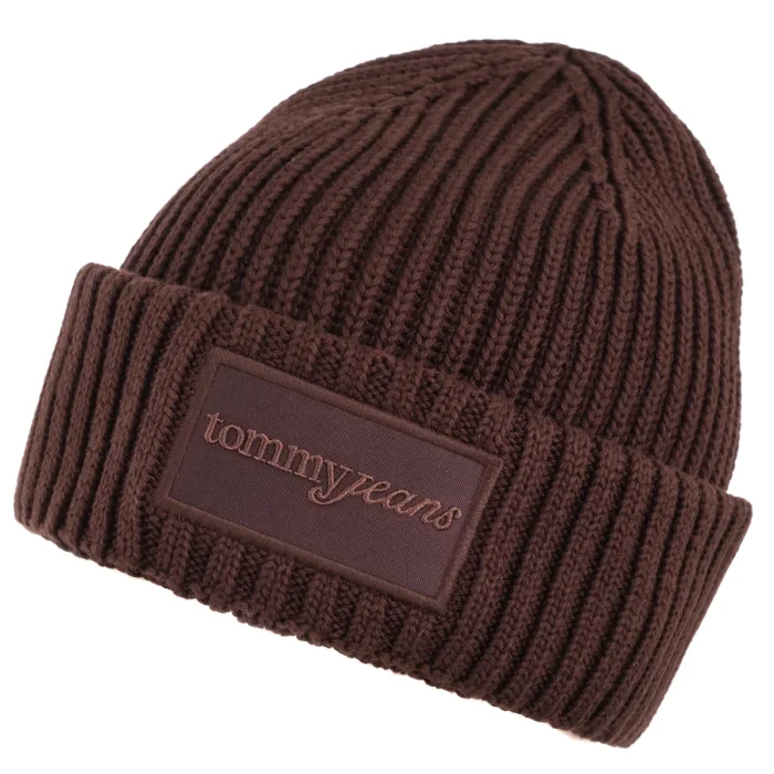 Czapka Tommy Hilfiger Tjw Script Beanie AW0AW17909 GS7 – zdjęcie 3