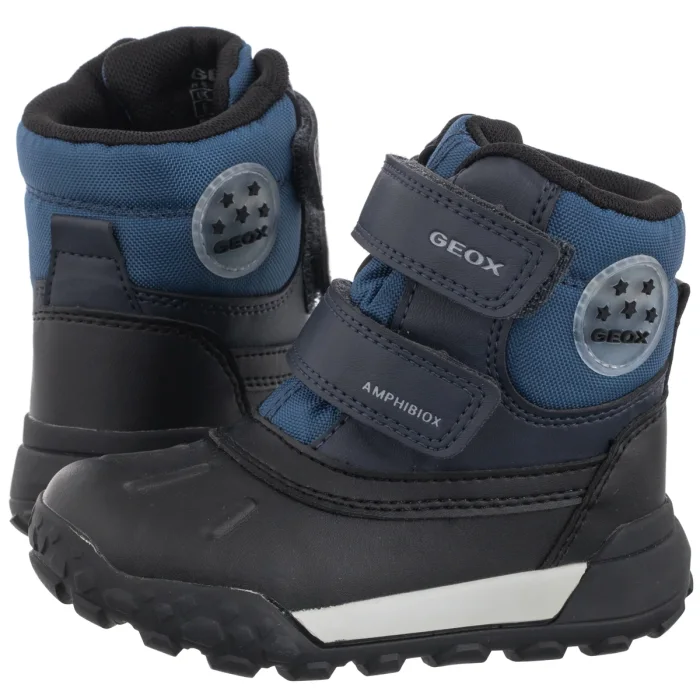 Śniegowce Geox B Trekkyup B ABX Navy/Jeans B566LC 054FU C4585 – zdjęcie 1