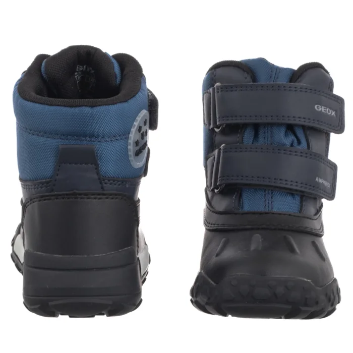 Śniegowce Geox B Trekkyup B ABX Navy/Jeans B566LC 054FU C4585 – zdjęcie 4