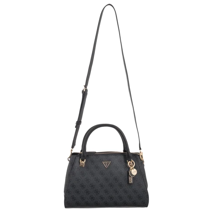 Torebka Guess Noelle II Luxury Satchel HWBG96 72070 Coal Logo – zdjęcie 5