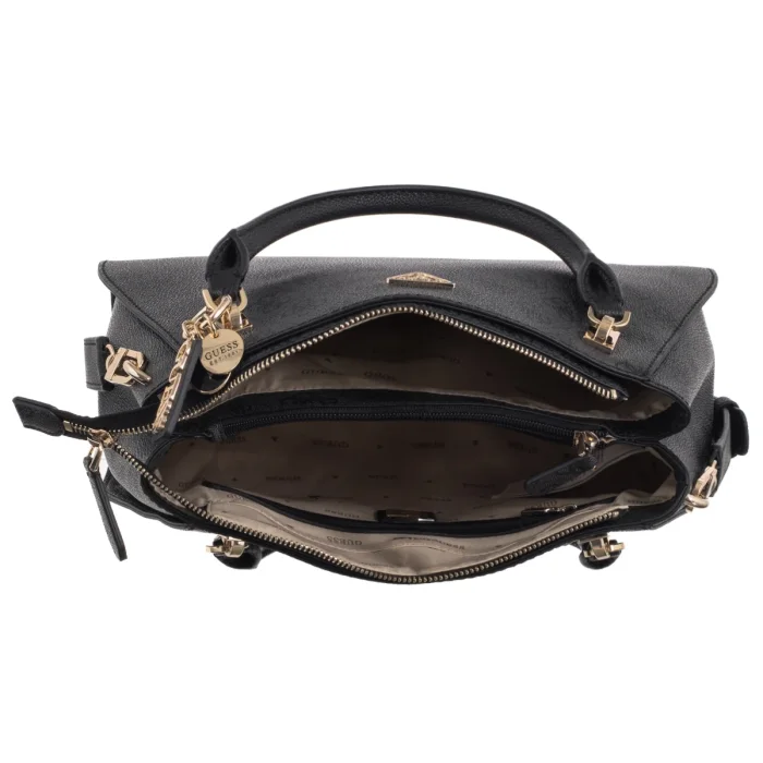 Torebka Guess Noelle II Luxury Satchel HWBG96 72070 Coal Logo – zdjęcie 6