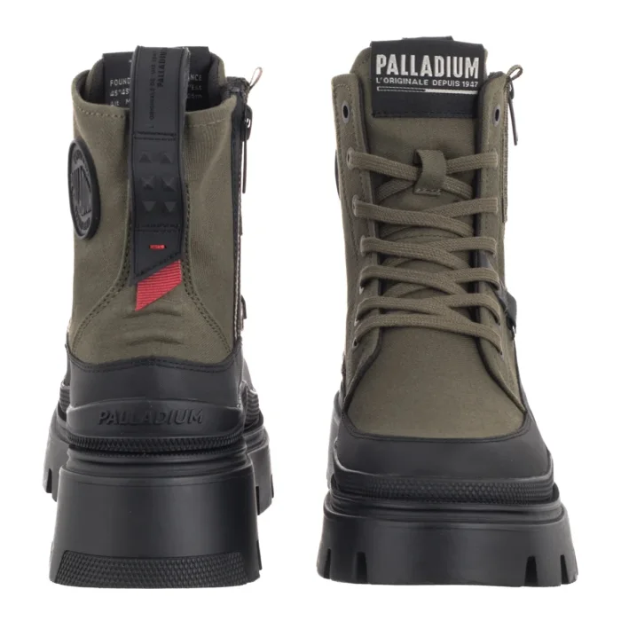 Trapery Palladium Pallasquad Zip Tx Olive Night 99532-325-M – zdjęcie 4