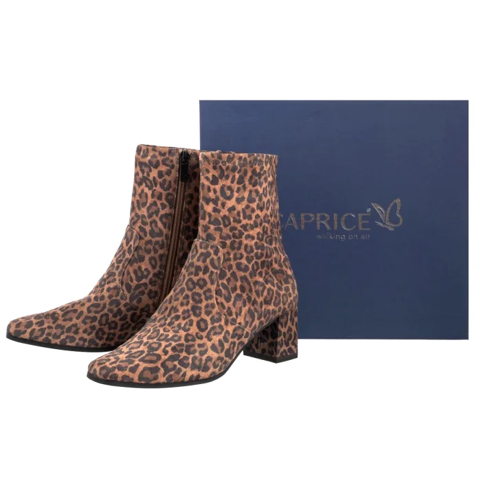 Botki Caprice Brązowe 9-25354-41 420 Leo Stretch Vegan – zdjęcie 6