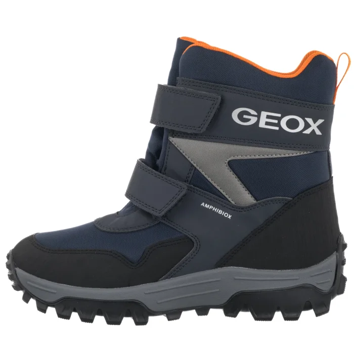 Śniegowce Geox J Himalaya B.B Abx E - Nyl+Dbk Navy J46FRE 0FU50 C0659 – zdjęcie 2