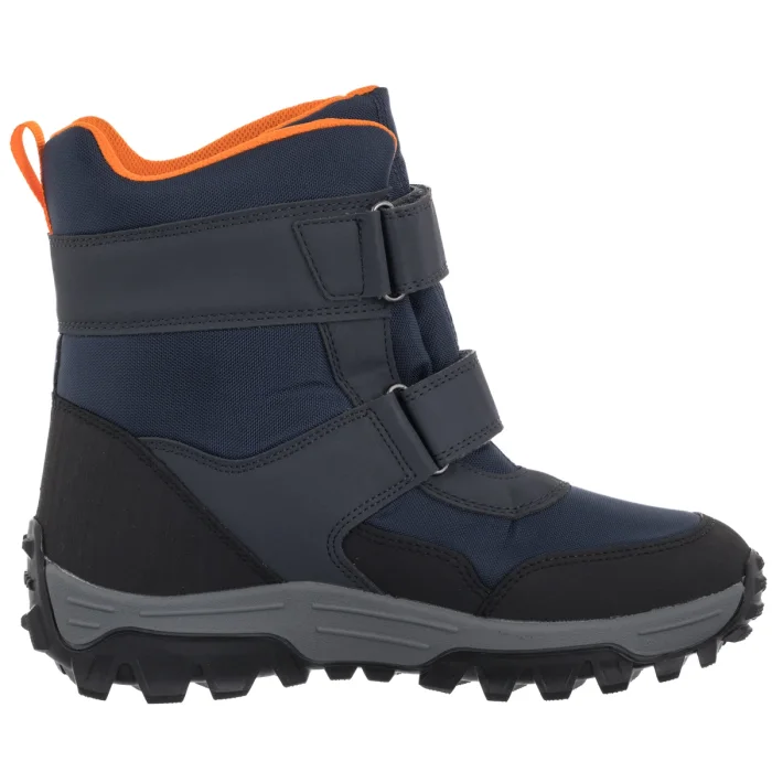 Śniegowce Geox J Himalaya B.B Abx E - Nyl+Dbk Navy J46FRE 0FU50 C0659 – zdjęcie 3