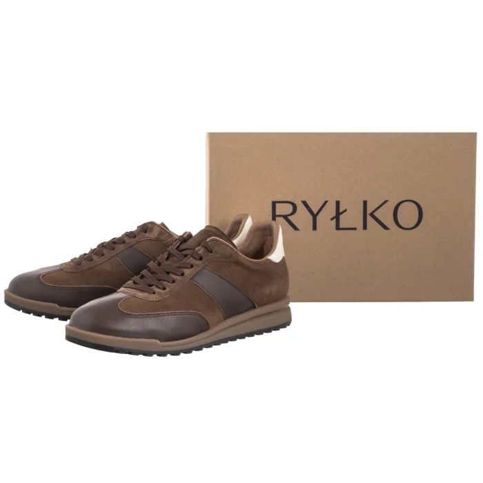 Sneakersy Ryłko Brązowe D1RZ2_U_ _4TX – zdjęcie 6