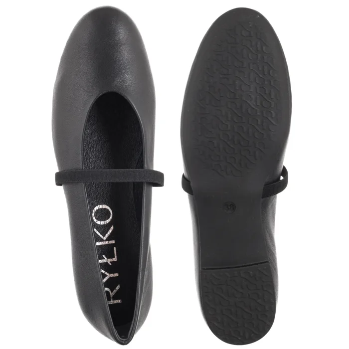 Baleriny Ryłko Czarne 0UNK4___ __45 – zdjęcie 5