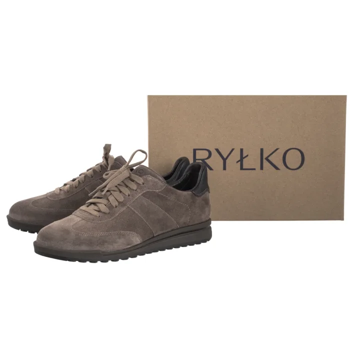 Sneakersy Ryłko Szare/Czarne D1RZ2_U_ _6TX – zdjęcie 6