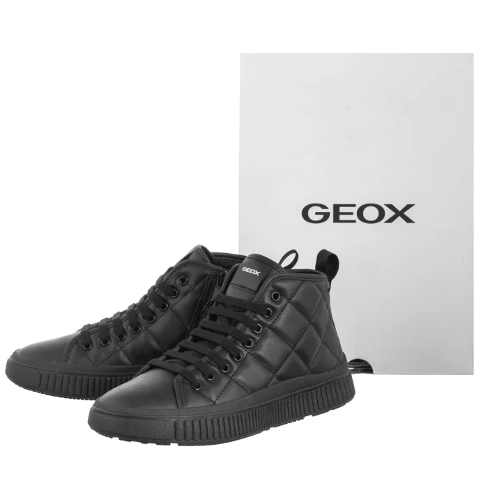 Sneakersy Geox J Laquinny Black J56M3F 000BC C9999 – zdjęcie 6