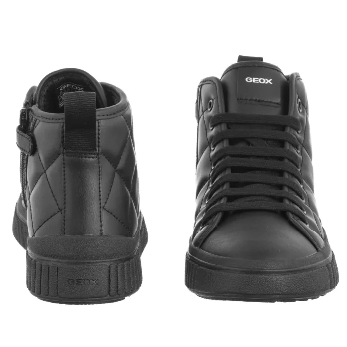 Sneakersy Geox J Laquinny Black J56M3F 000BC C9999 – zdjęcie 4