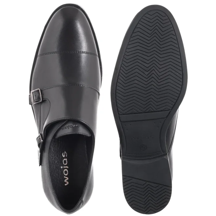 Półbuty Wojas Czarne 10265-51 – zdjęcie 5