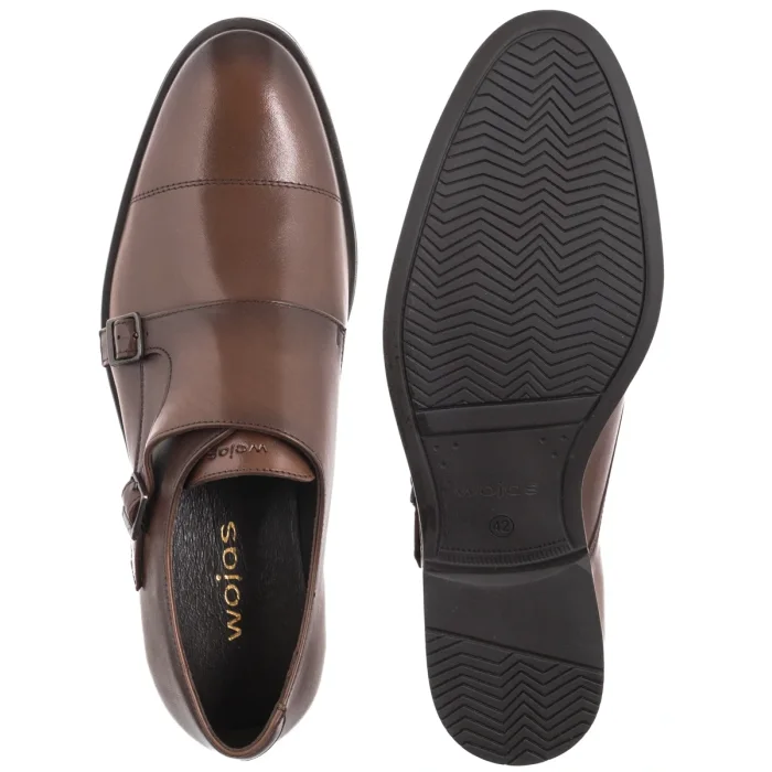 Półbuty Wojas Brązowe 10265-52 – zdjęcie 4