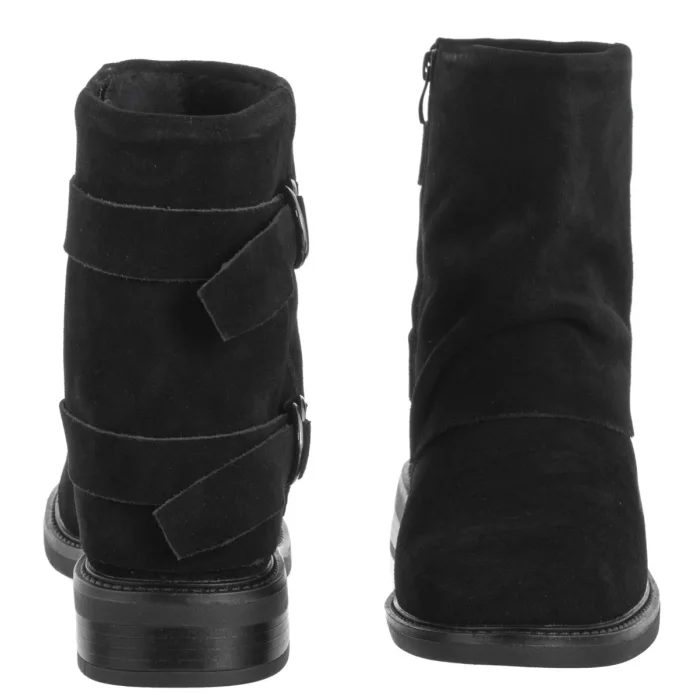 Botki Sergio Leone Czarne BT 25556-S – zdjęcie 4