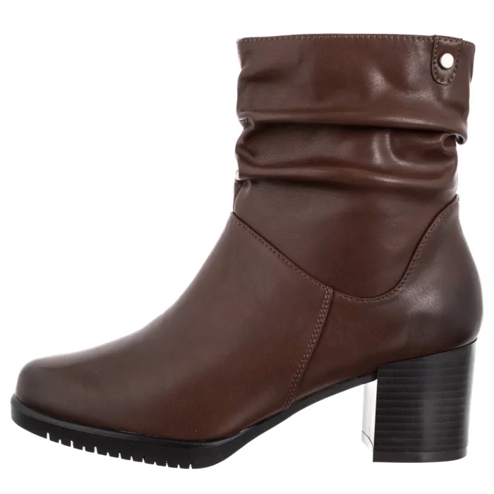 Botki Sergio Leone Brązowe BT 25636-S – zdjęcie 2