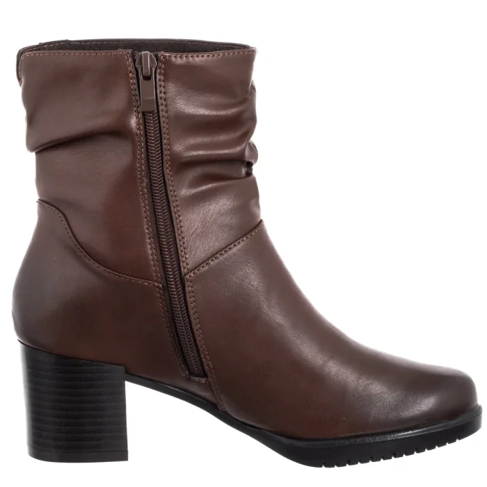 Botki Sergio Leone Brązowe BT 25636-S – zdjęcie 3