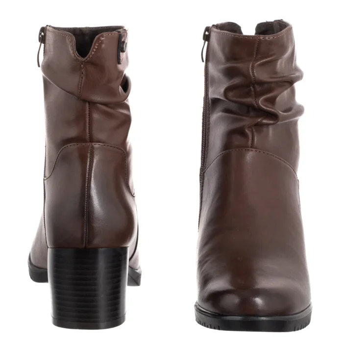 Botki Sergio Leone Brązowe BT 25636-S – zdjęcie 4