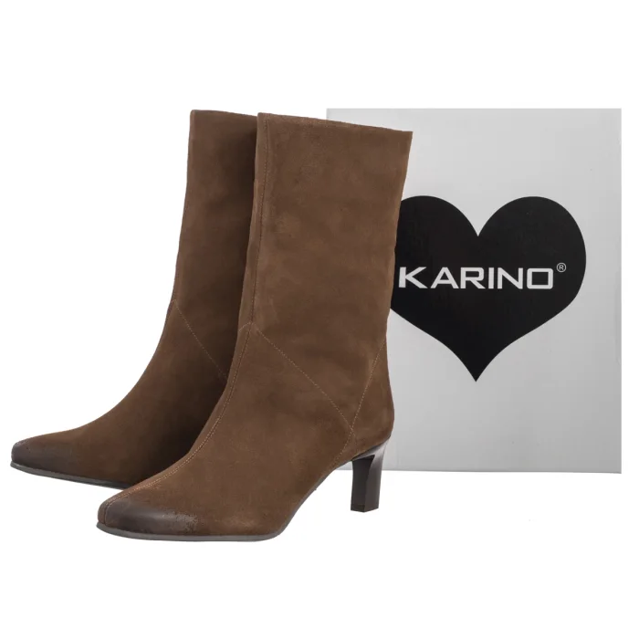 Kozaki Karino Brązowe 5801/005-F – zdjęcie 6
