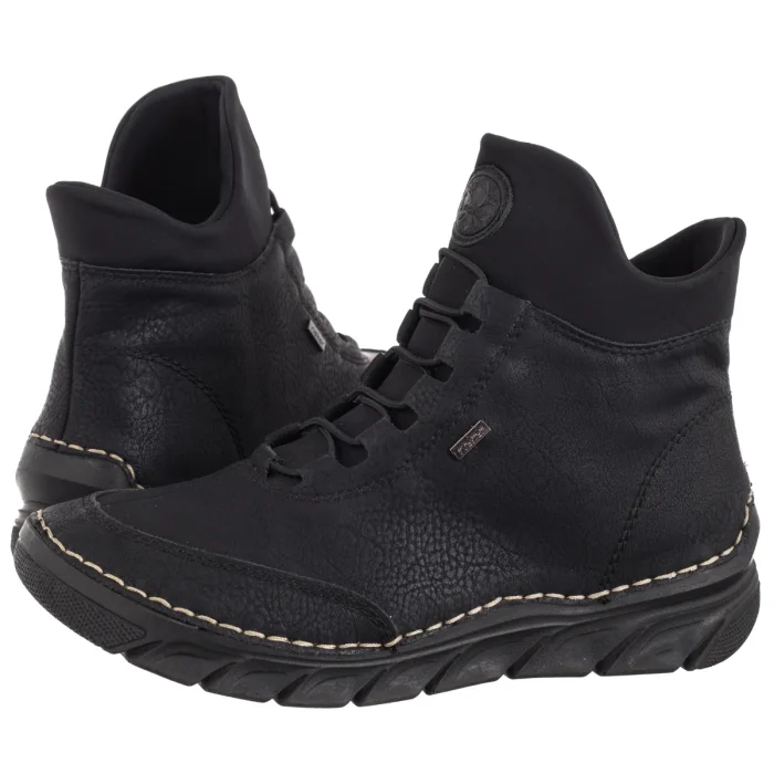 Trzewiki Rieker Czarne 55069-00 Black – zdjęcie 1