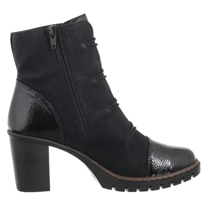 Botki Rieker Czarne Y2576-00 Black – zdjęcie 3