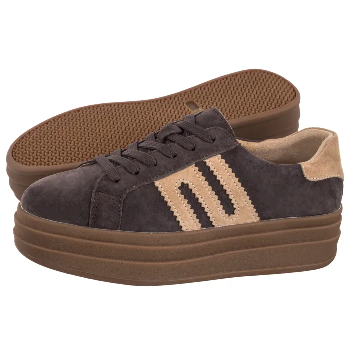 Sneakersy Venezia Brązowe V408-00392-02BRO – zdjęcie 1