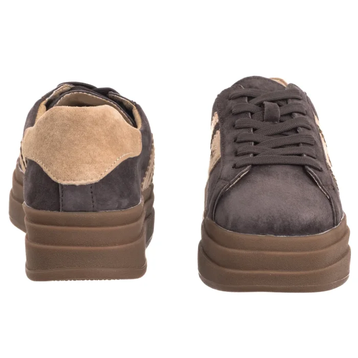 Sneakersy Venezia Brązowe V408-00392-02BRO – zdjęcie 4
