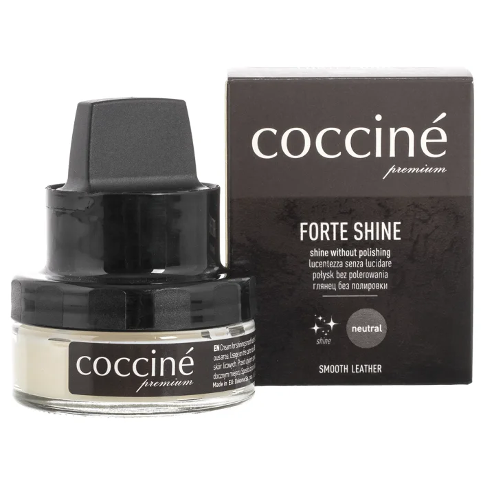 Krem do Butów Coccine Forte Shine Neutral – zdjęcie 2