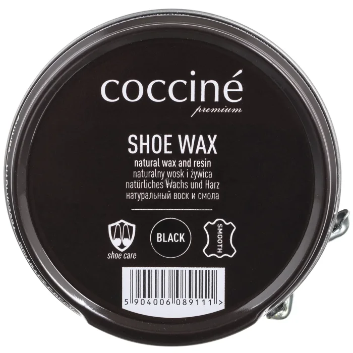 Pasta do Butów Coccine Shoe Wax Black – zdjęcie 1