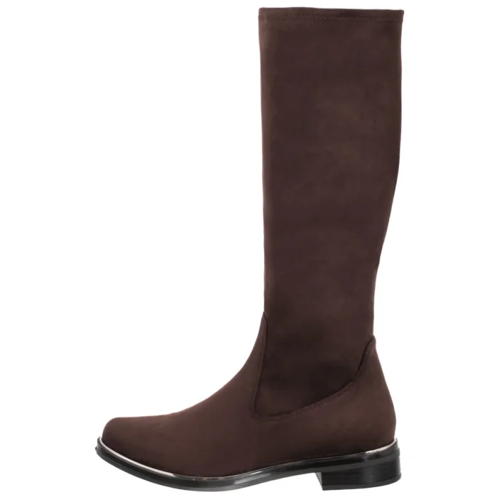 Kozaki Caprice Brązowe 9-25512-41 302 Dk Brn Stretch – zdjęcie 2