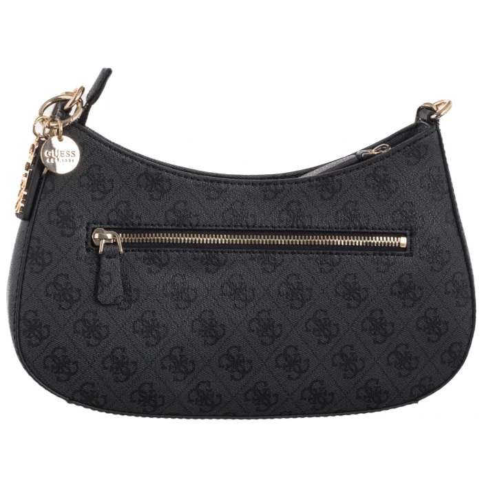 Torebka Guess Noelle II Top Zip Shoulder Bag HWBG96 71280 Coal Logo – zdjęcie 2