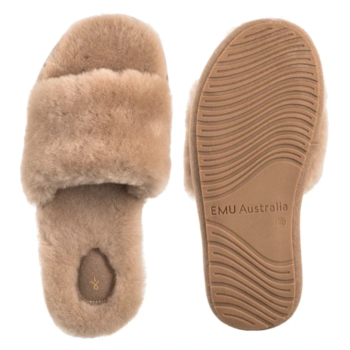 Klapki EMU Australia Mckay Camel W13088 – zdjęcie 5