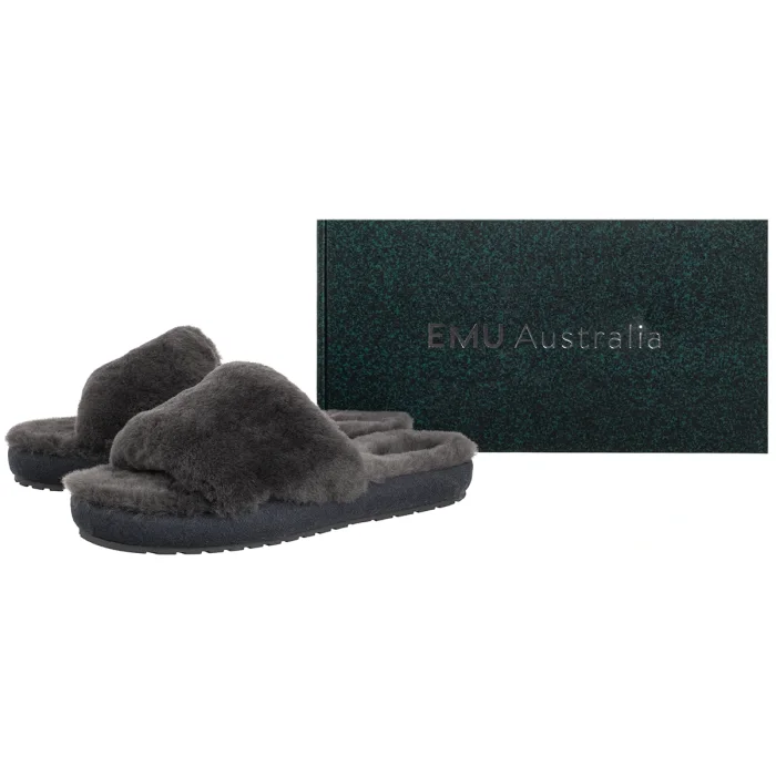 Klapki EMU Australia Mckay Charcoal W13088 – zdjęcie 6