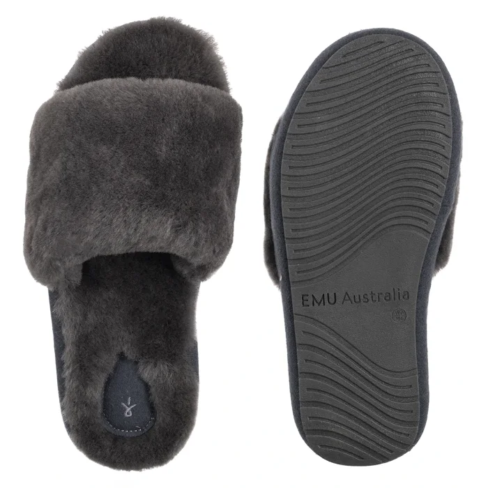 Klapki EMU Australia Mckay Charcoal W13088 – zdjęcie 5