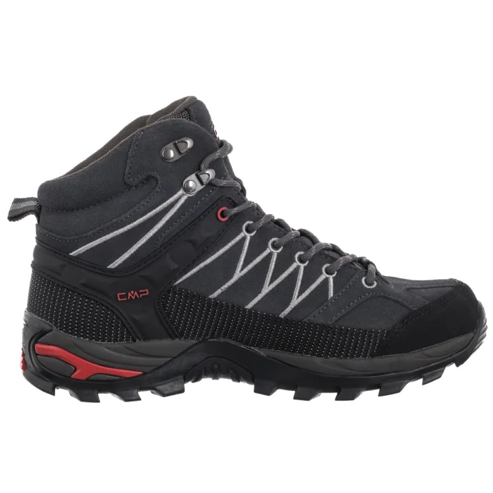 Buty Trekkingowe CMP Rigel Mid Trekking Shoe Wp 3Q12947 60UU Titanio/Ferrari – zdjęcie 3