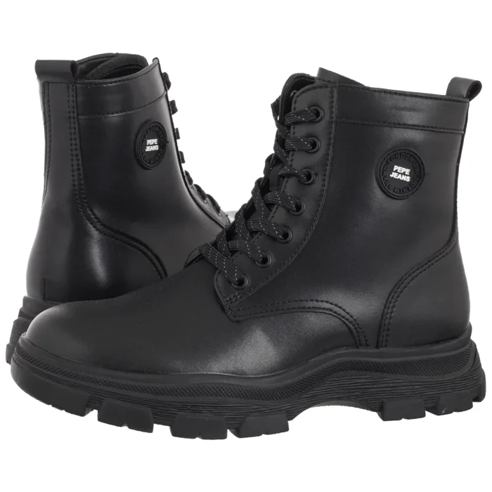 Botki Pepe Jeans Track Night Black PBS500002 999 – zdjęcie 1
