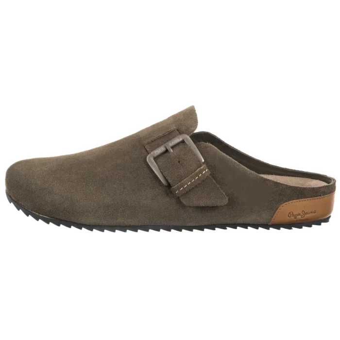 Klapki Pepe Jeans Corby Clog M Olive Green PMS90123 728 – zdjęcie 2