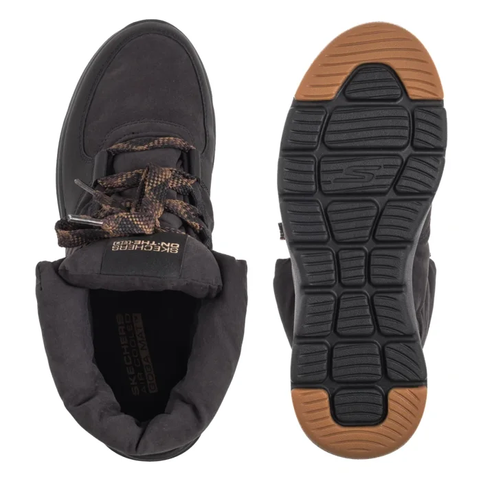 Botki Skechers Glacial Ultra - Trend Up Black 144194/BLK – zdjęcie 5